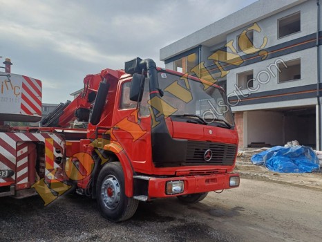 HİDROKON 25 TON YANA KATLANIR MERCEDES 2521 ÜZERİNDE