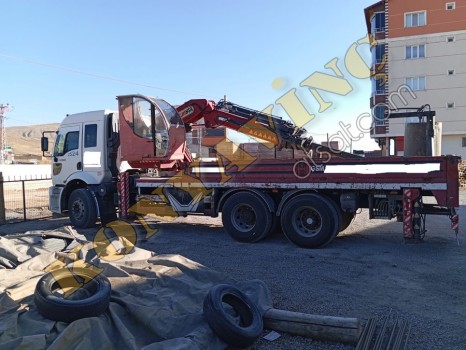 HSA 10 TON YANA KATLANIR FORD KARGO 2524 ÜZERİNDEDİR.