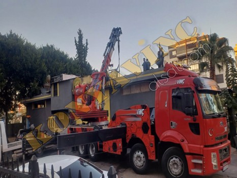 MECPROM 37 TON ÇİFT KIRMA FULL VİNÇ