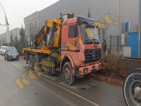 HİDROKON 16 TON VİNÇ MERCEDES ÜZERİNDEDİR