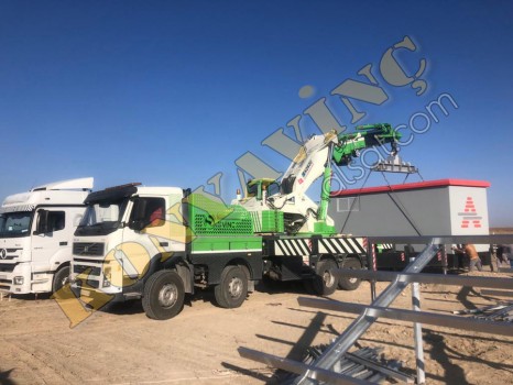 KONDU 65 TON ÇİFT KIRMA VOLVO 380 ÜZERİNDEDİR.