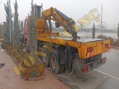 HİDROKON 16 TON VİNÇ MERCEDES ÜZERİNDEDİR