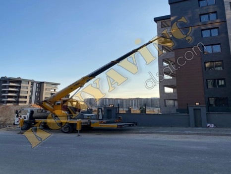 VİZYON MARKA 26 METRE PLATFORM ISUZU ÜZERİNDEDİR