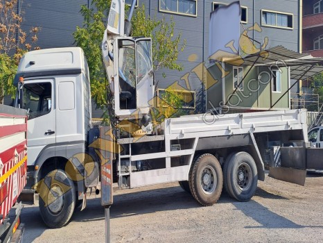 ERKİN 35 TON ÇİFT KIRMA VİNÇ MERCEDES AXORS ÜZERİNDE