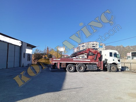 HSA 10 TON YANA KATLANIR FORD KARGO 2524 ÜZERİNDEDİR.