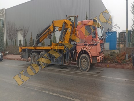 HİDROKON 16 TON VİNÇ MERCEDES ÜZERİNDEDİR