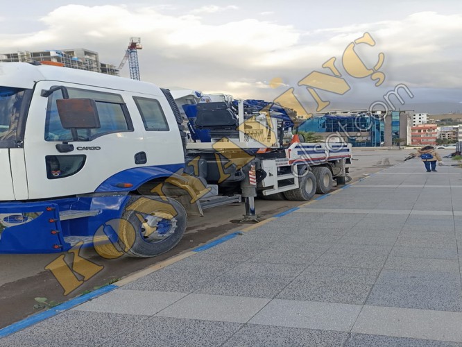 HİDROKON 30 TON ÇİFT KIRMA FORD KARGO ÜZERİNDE