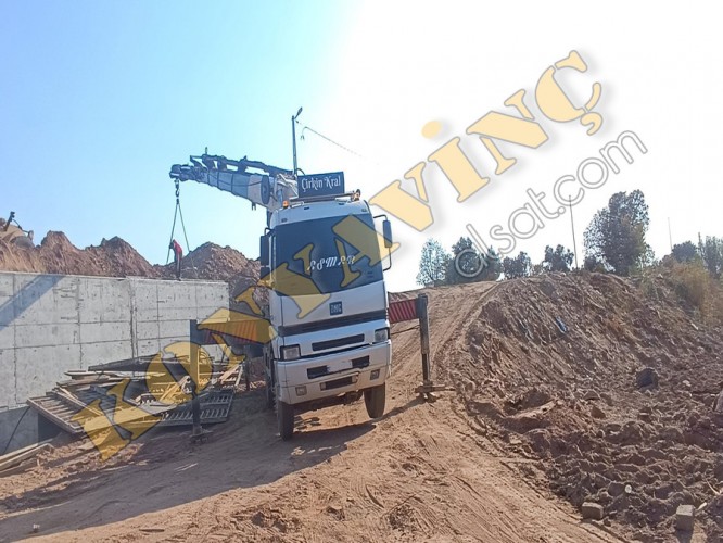 ÇALIŞIR İNAN 38 TON BMC PRO ÜZERİNDE