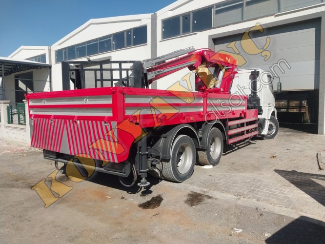 KAMA 13 TON BMC PRO ÜZERİNDE GRAMERLİ VİNÇ