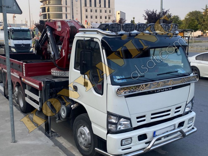 ISUZU NOR ÜZERİNDE ÖZENKA 10 TON VİNÇ