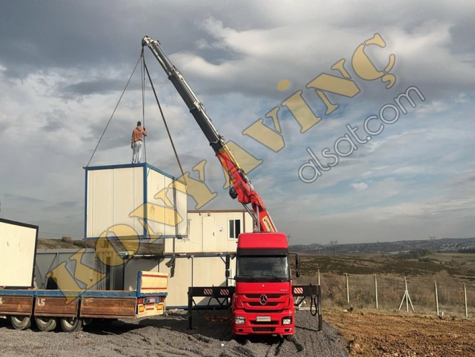 HİDROÖZ 20 TON YANA KATLANIR MERCEDES AXORS 2528 ÜZERİNDE