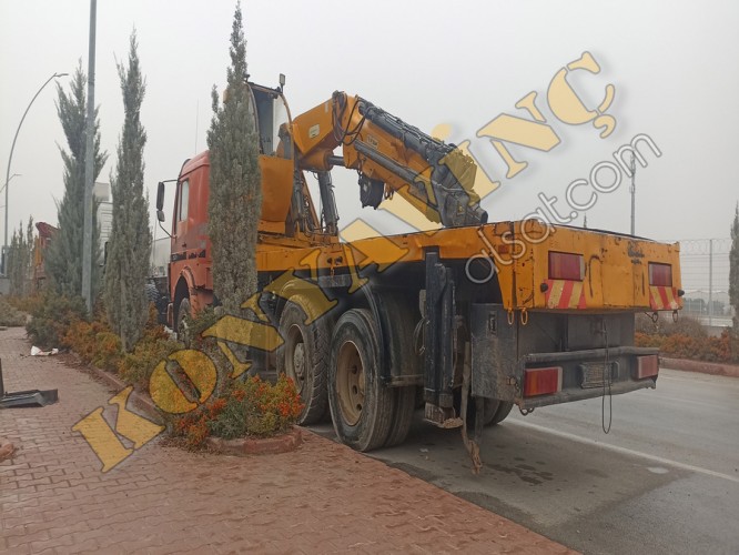 HİDROKON 16 TON VİNÇ MERCEDES ÜZERİNDEDİR