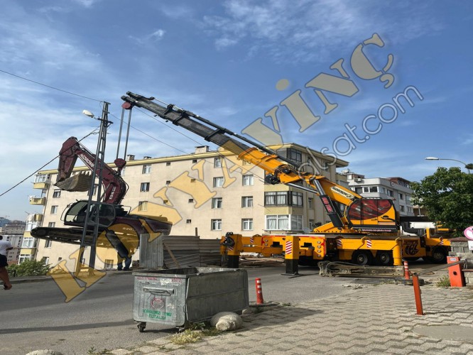 HİDROKON 95 TON ÇİFT KIRMA ÇİFT ÇEKER SCANİA G 480