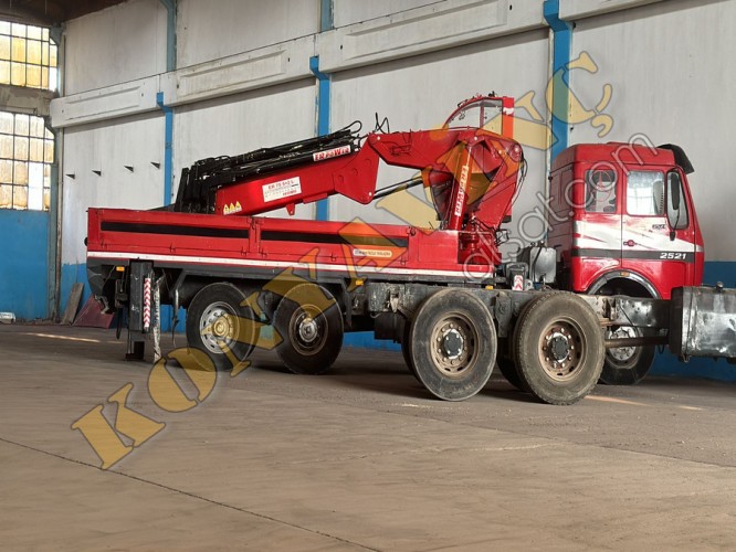 ERPOWER 20 TON VİNÇ MERCEDES 2521 ÜZERİNDE