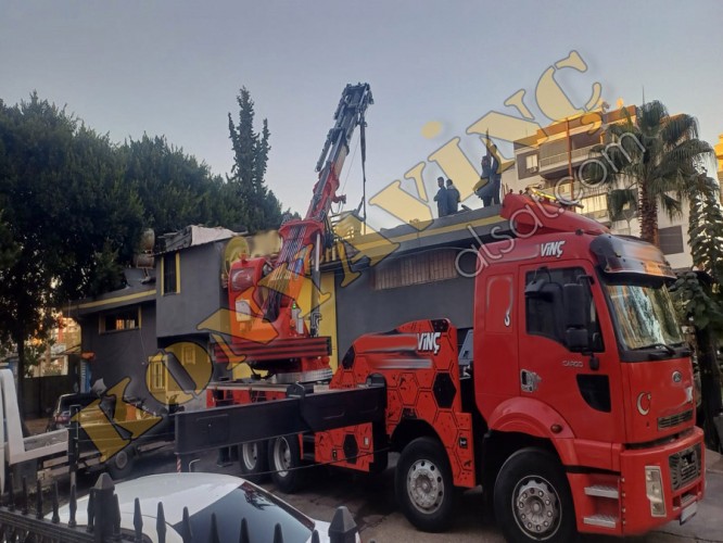 MECPROM 37 TON ÇİFT KIRMA FULL VİNÇ