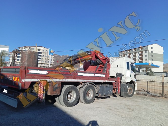 HSA 10 TON YANA KATLANIR FORD KARGO 2524 ÜZERİNDEDİR.