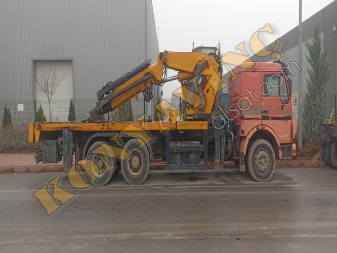 HİDROKON 16 TON VİNÇ MERCEDES ÜZERİNDEDİR