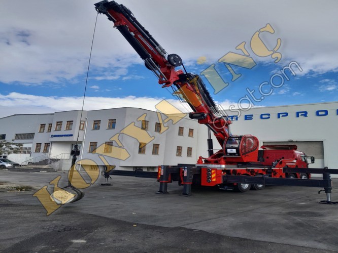 MECPROM 37 TON ÇİFT KIRMA FULL VİNÇ