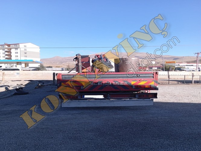 HSA 10 TON YANA KATLANIR FORD KARGO 2524 ÜZERİNDEDİR.