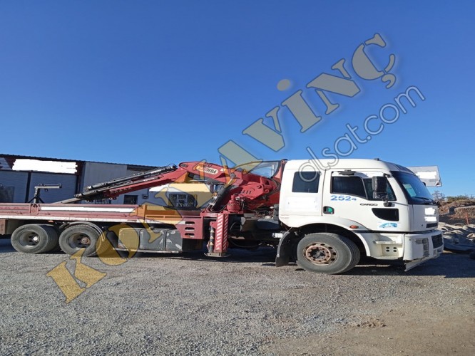 HSA 10 TON YANA KATLANIR FORD KARGO 2524 ÜZERİNDEDİR.