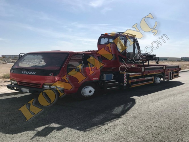 SIFIR MEKATRON 10 TON YANA KATLANIR ISUZU ÜZERİNDE