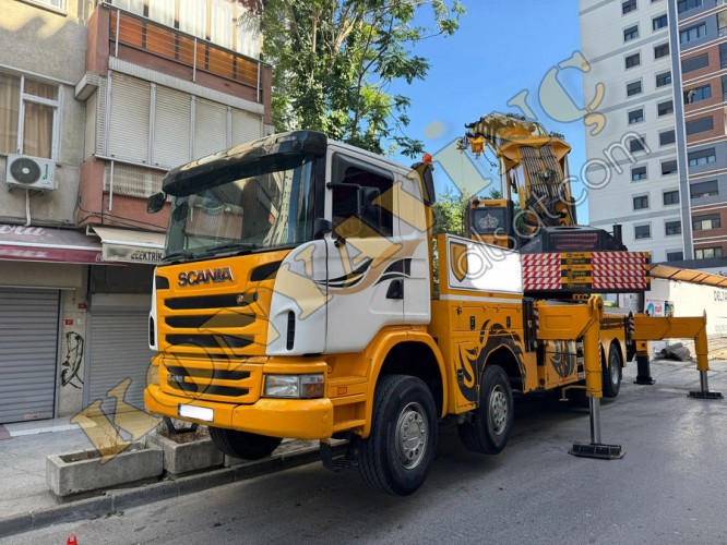 HİDROKON 95 TON ÇİFT KIRMA ÇİFT ÇEKER SCANİA G 480