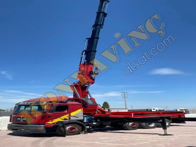 KANAAT MAKİNA 37 TON ÇİFT KIRMA SIFIR VİNÇ