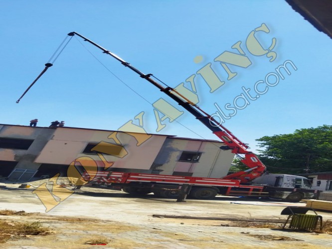 HİDROKON 25 TON VİNÇ BMC PRO 624 ÜZERİNDE