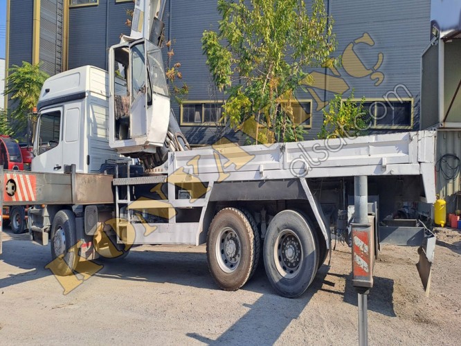 ERKİN 35 TON ÇİFT KIRMA VİNÇ MERCEDES AXORS ÜZERİNDE